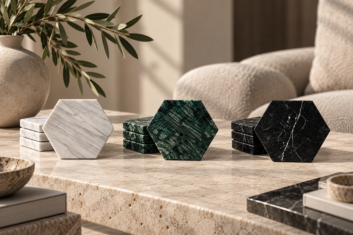 Marble Coasters: A Luxury Touch for Any Table