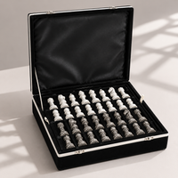 Marble chess set with velvet storage case — Stone & Game